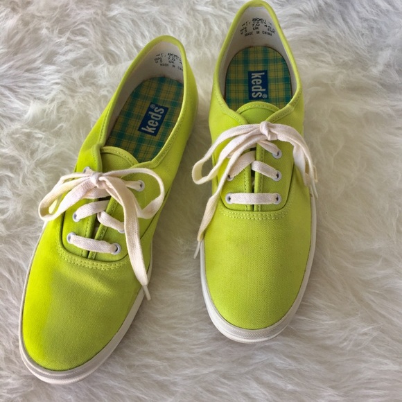 lime green keds